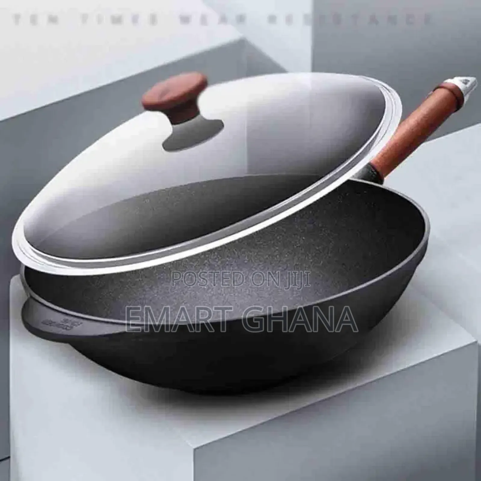 Non-stick Frying Pan With Lid For Household Multi-purpose Cooking Pot