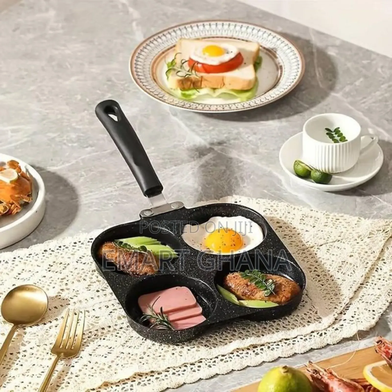 Non-stick Breakfast Frying Pan For Eggs, Bacon And Burgers