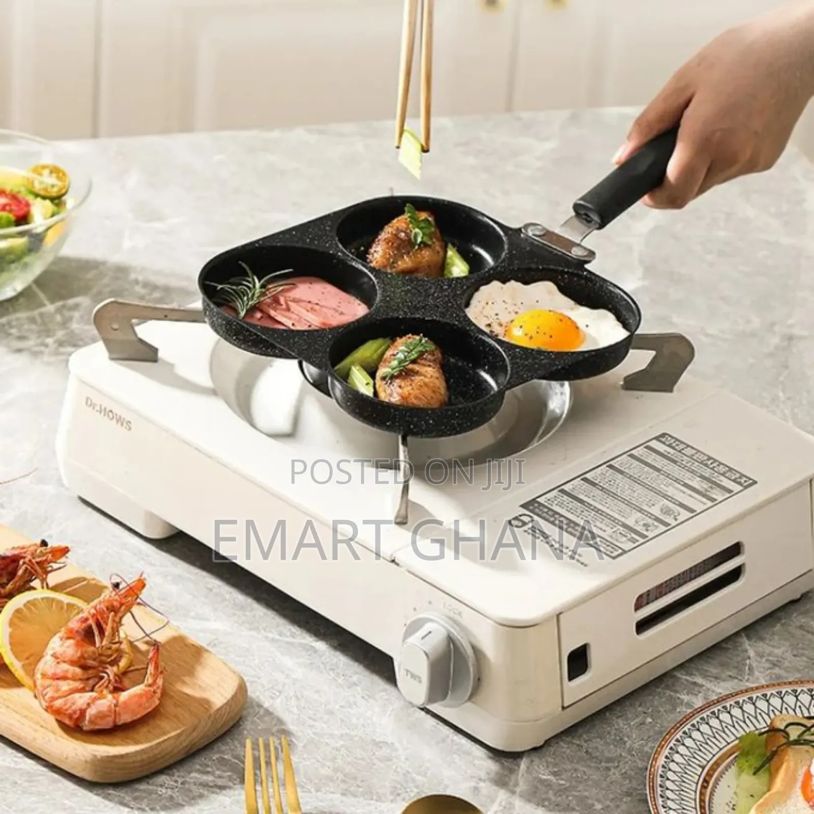 Non-stick Breakfast Frying Pan For Eggs, Bacon And Burgers