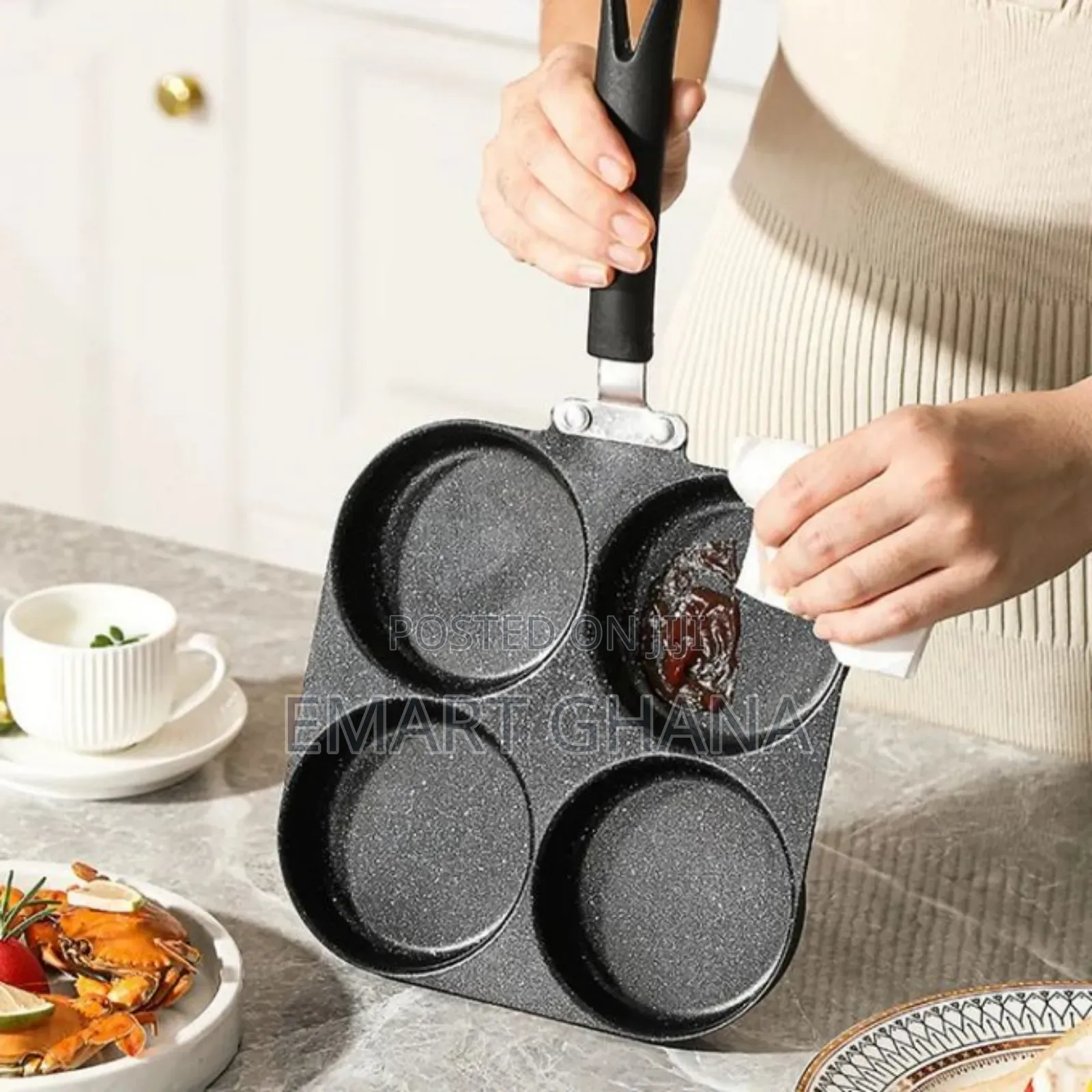 Non-stick Breakfast Frying Pan For Eggs, Bacon And Burgers