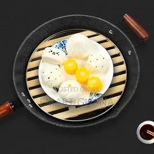 1pcs Bamboo Steaming Tray,Round Cooling Racks Pot Steamer Basket Rack