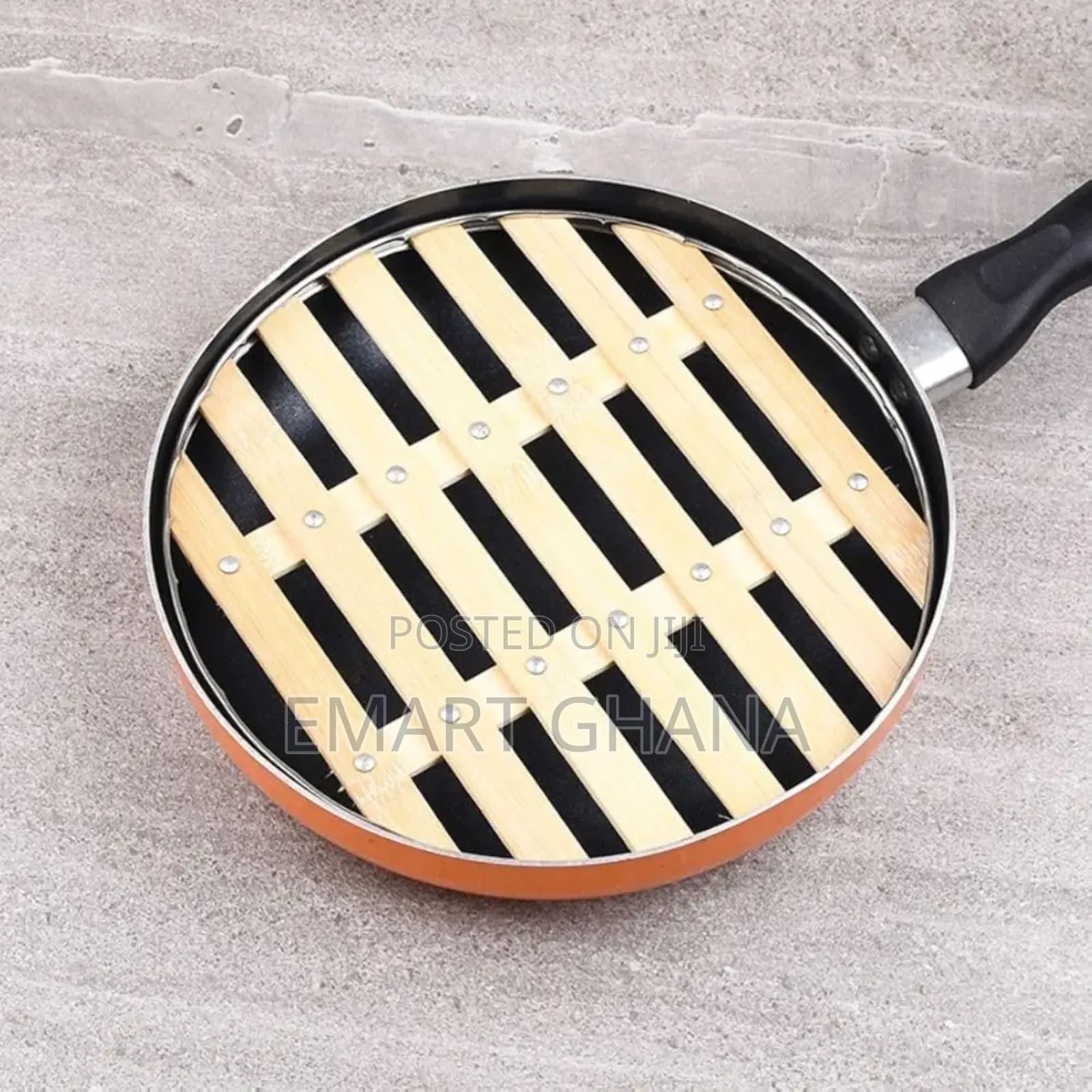1pcs Bamboo Steaming Tray,Round Cooling Racks Pot Steamer Basket Rack