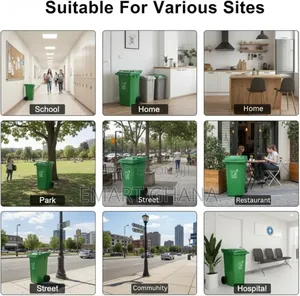 Wheelie Bin With Pedal | Durable, Easy-to-use Waste Bin With Wheels