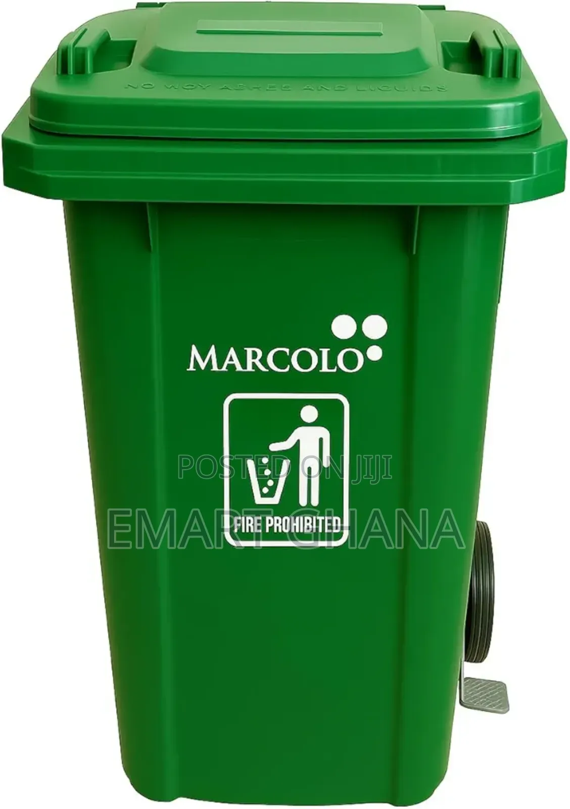 Wheelie Bin With Pedal | Durable, Easy-to-use Waste Bin With Wheels