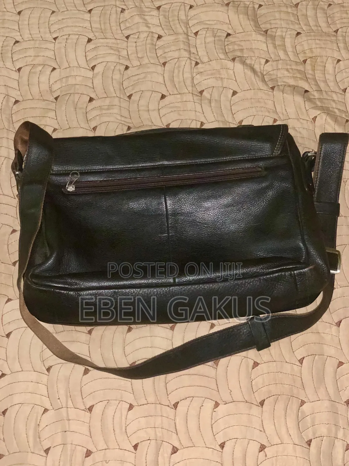 Original Goldlion Leather Briefcase – Brownoffice Laptop Bag(Uk Used)