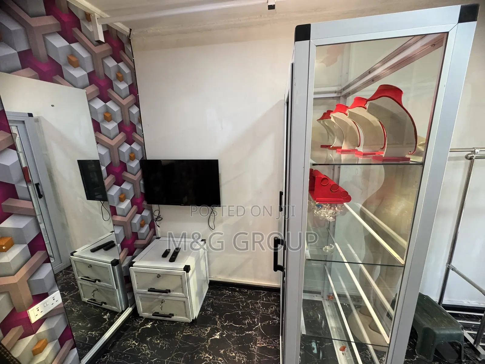 A Fully Furnished Container Shop for Sale at Ashaiman Lebanon