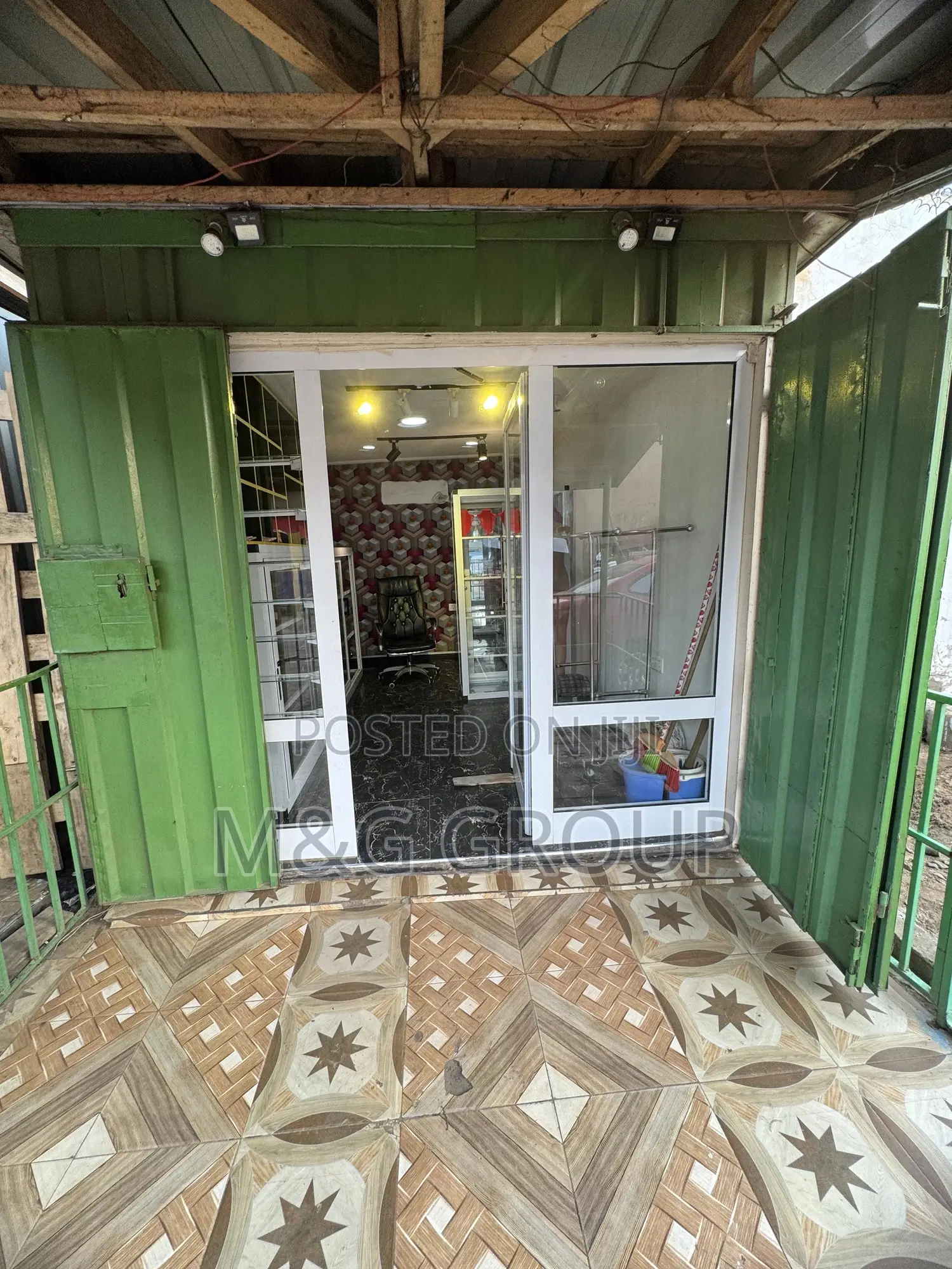 A Fully Furnished Container Shop for Sale at Ashaiman Lebanon