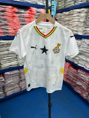 White Ghana Jersey
