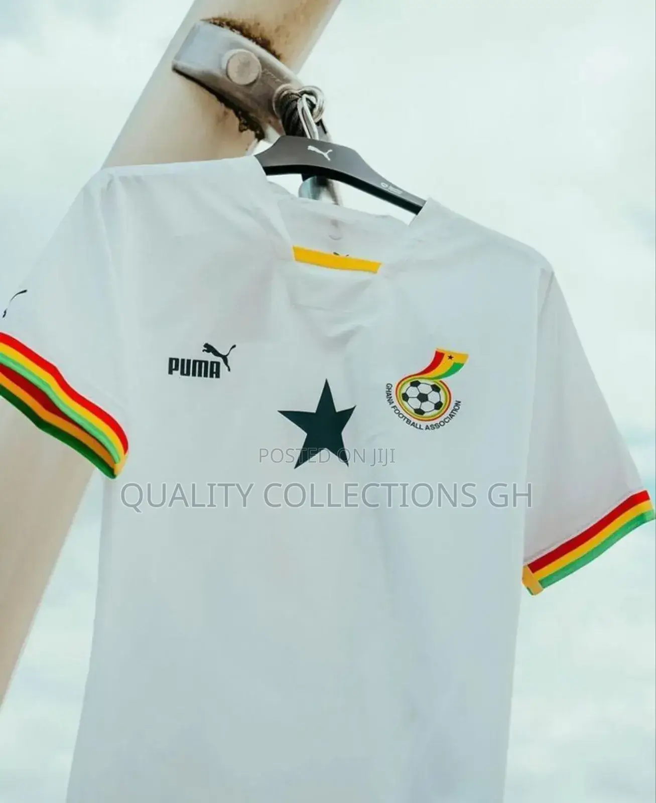 White Ghana Jersey