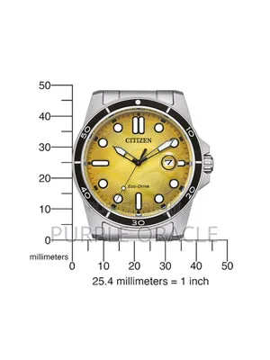 Citizen Eco-drive Marine 1810 Steel Solo Time Men's Watch Aw1816-89x
.