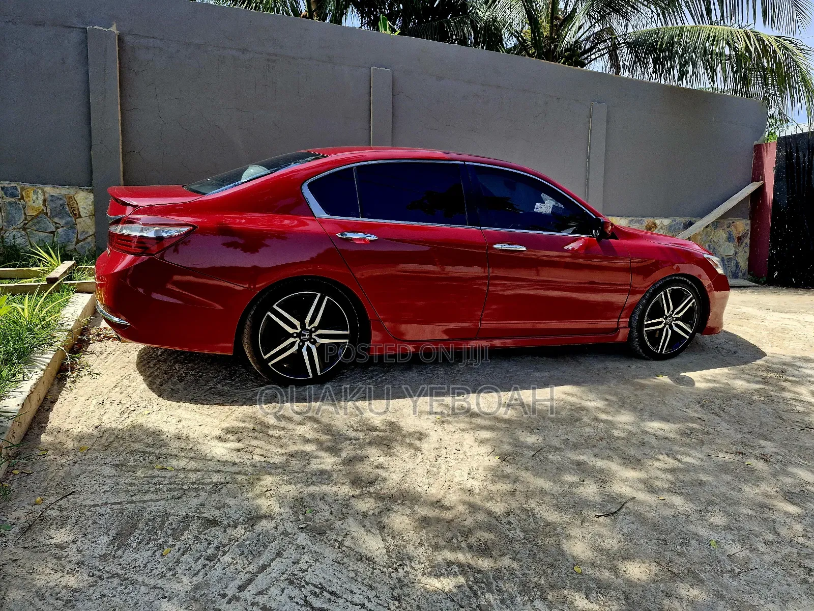 Honda Accord Sport 4dr Sedan FWD (2.4L 4cyl 2A) 2017 Red