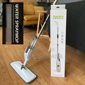 Aurora Water Spray Mop With Washable Microfiber And Flexible 360°