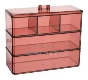 Premium Stackable Acrylic Cosmetic Makeup Organizer