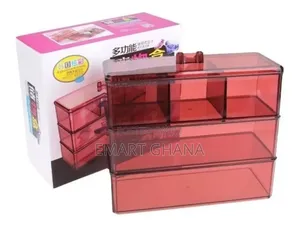 Premium Stackable Acrylic Cosmetic Makeup Organizer