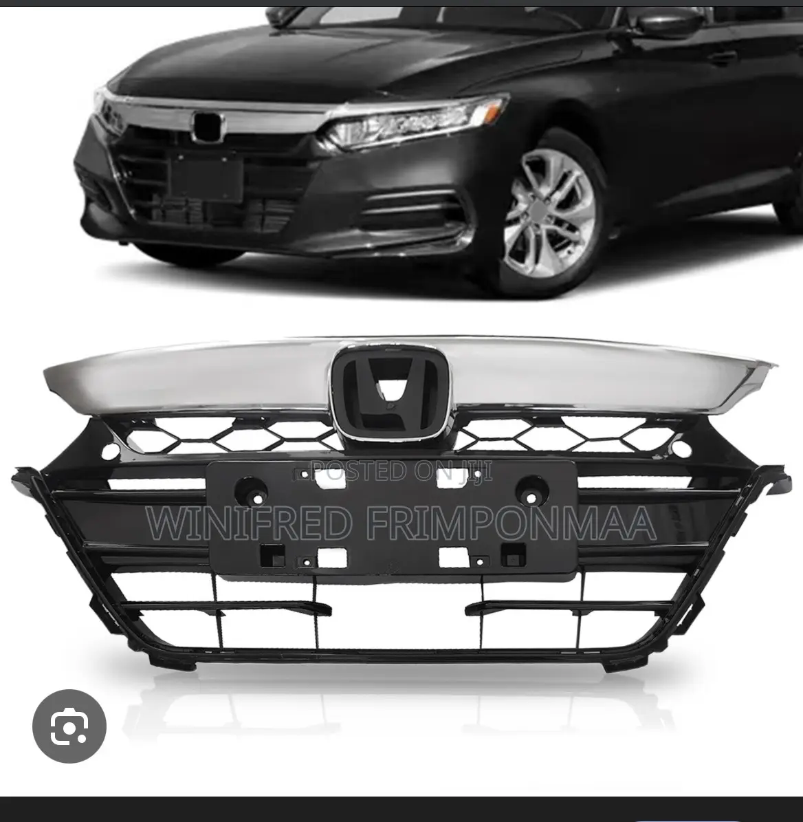Accord 18 Middle Grille