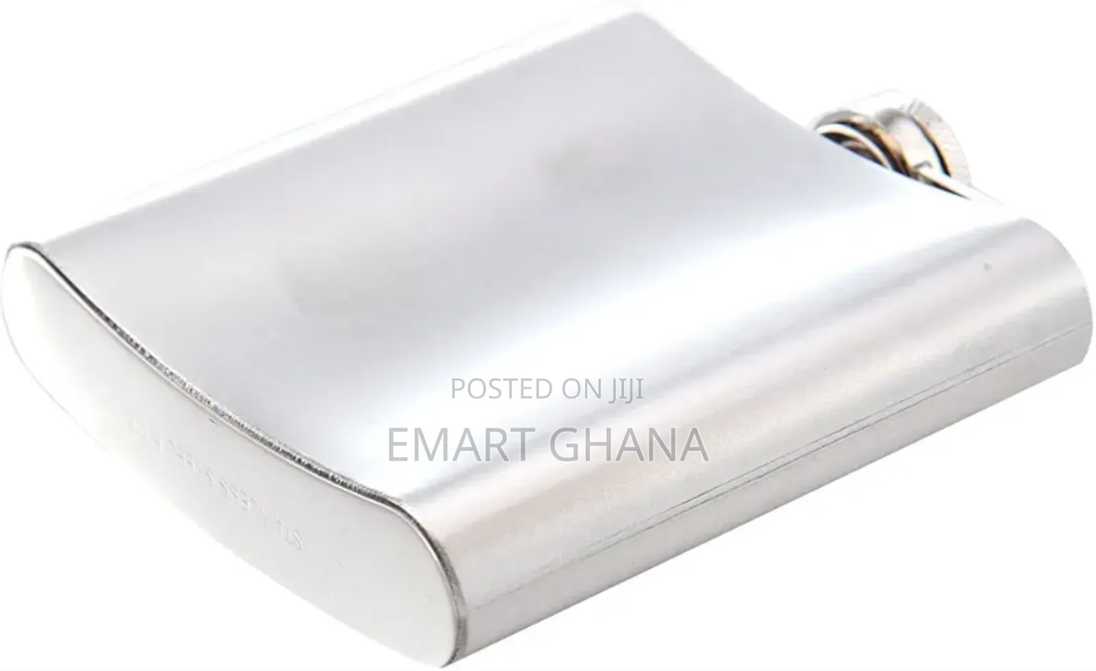 Stainless Steel 6oz Hip Flask Screw Cap For Alcohol