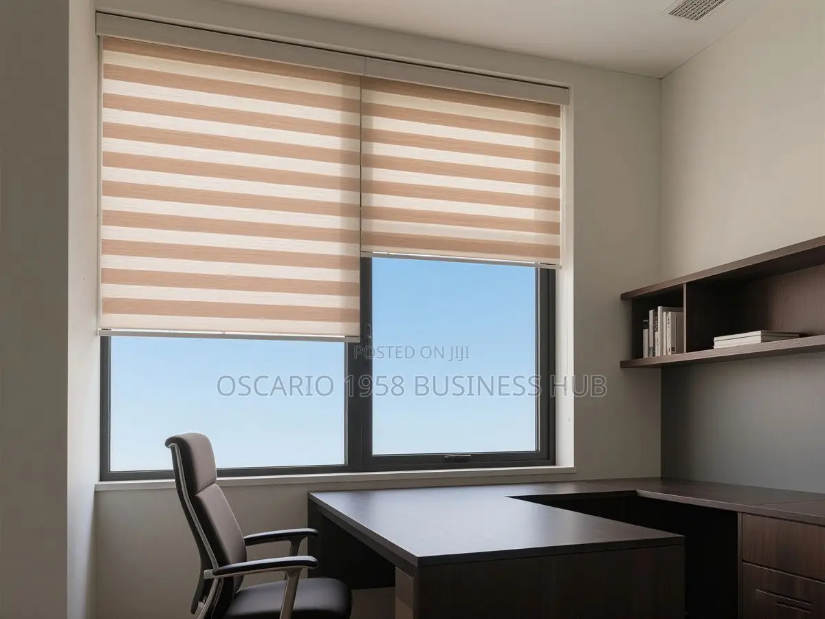 Victory Ventures Window Zebra Curtain Blinds 