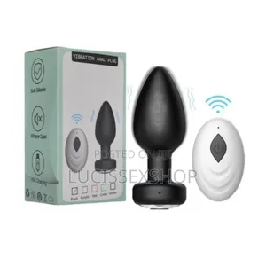 Silicone Vibrating Anal Plug