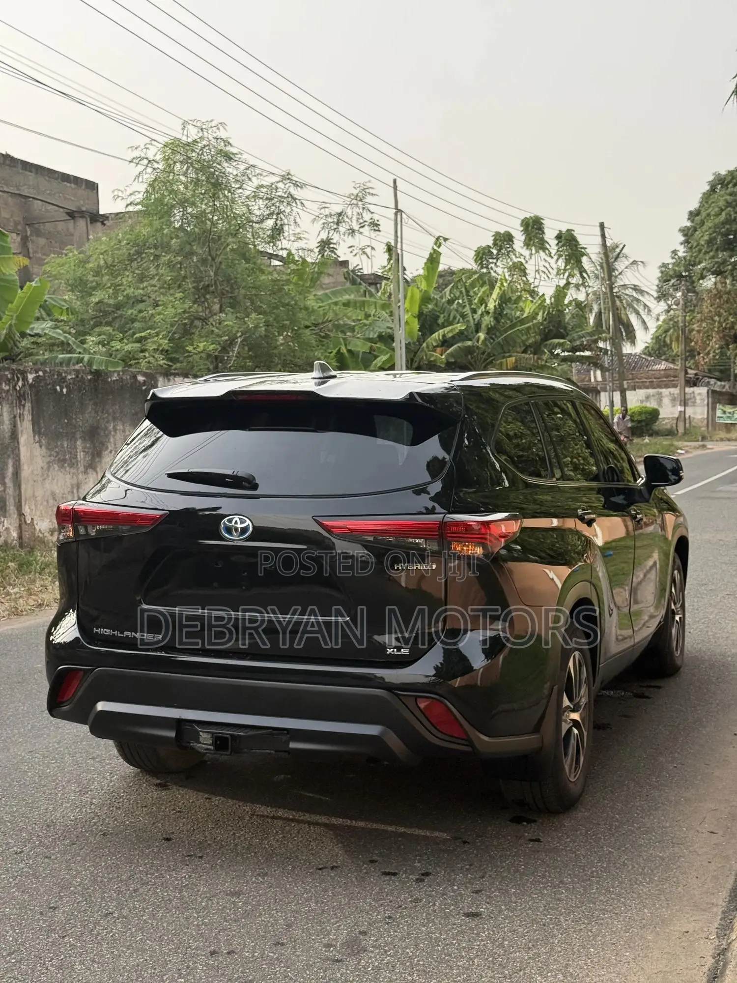 Toyota Highlander XLE 2021 Black