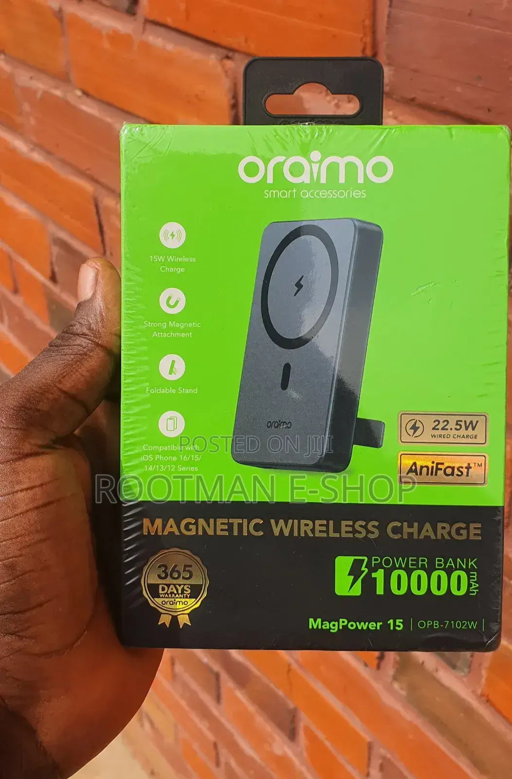 Magpower-15 10000mah Wireless Wired Power Bank
