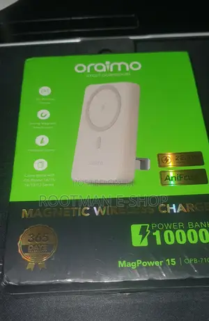 Black/Cream Magpower 10,000mah Powerbank