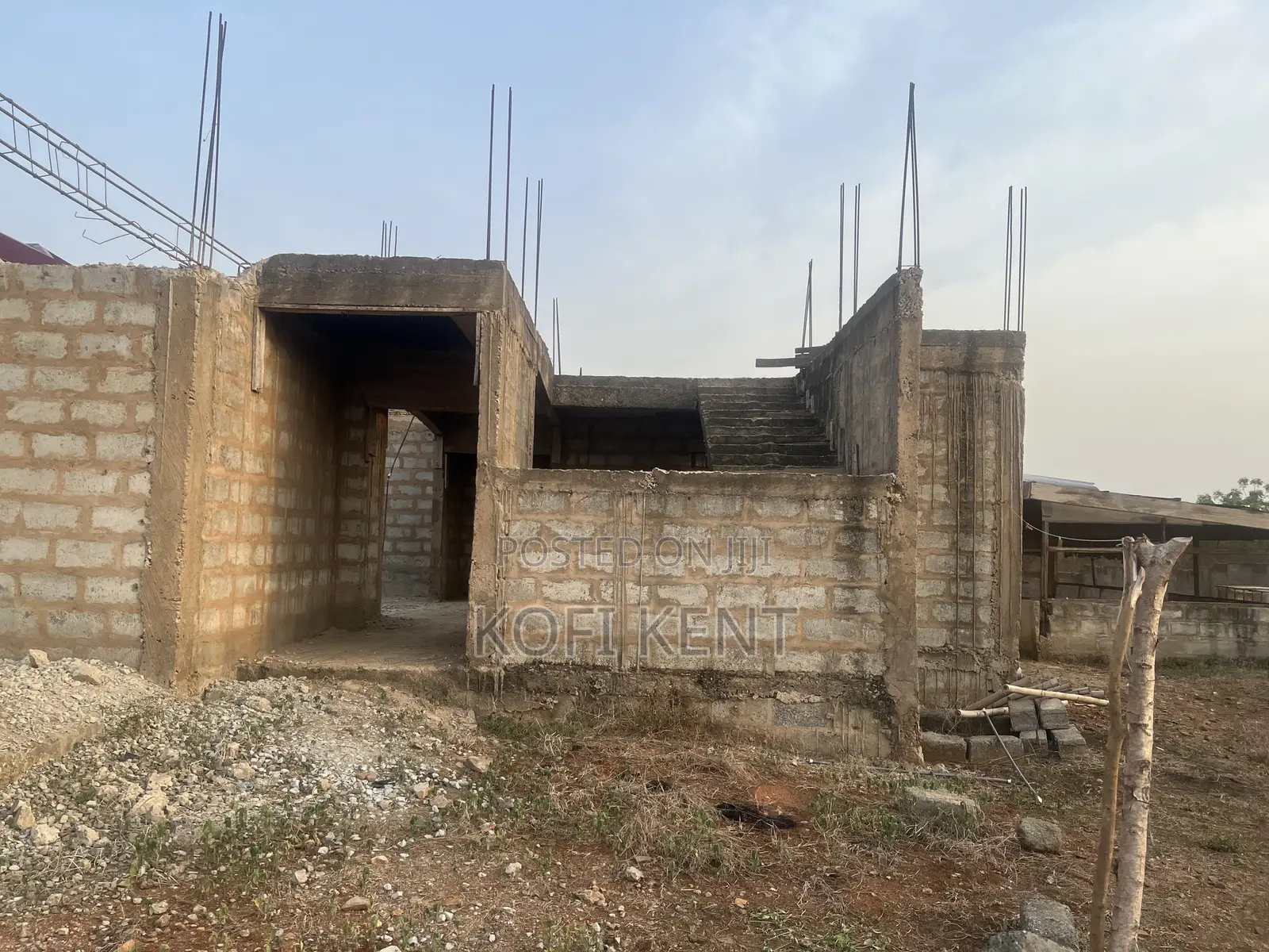 Walled 2bdrm House in Pentecostal Estate, Dawhenya for Sale