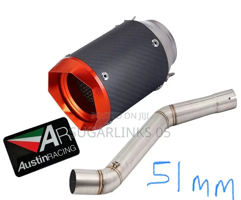 Carbon Fibre Austin Racing Power Exhaust System for Performance