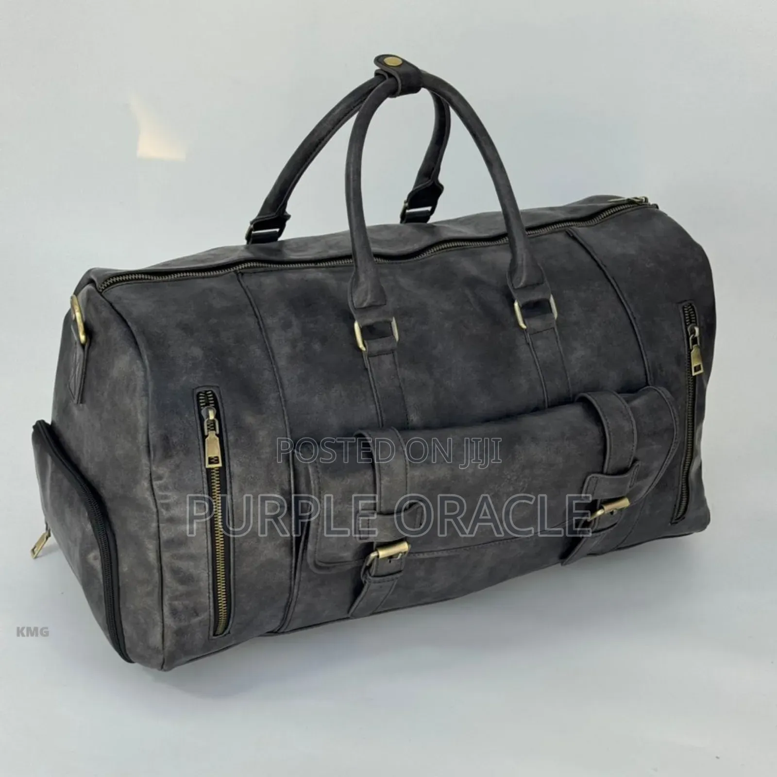 Genuine Leather Duffel Bag