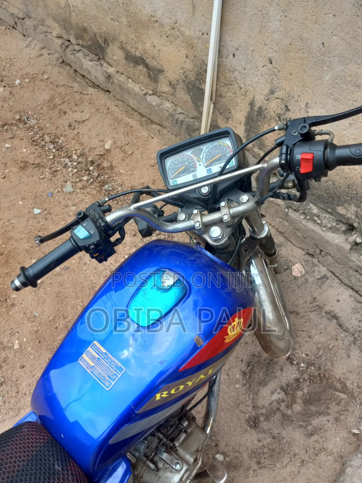 Royal Motorcycle 2020 Blue