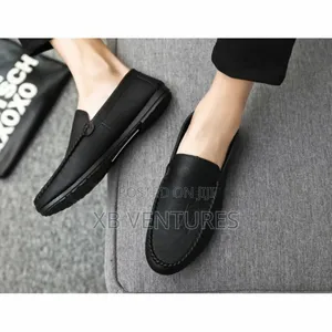 Men's Business Slip-on/Loafers Casual All-Match - Black