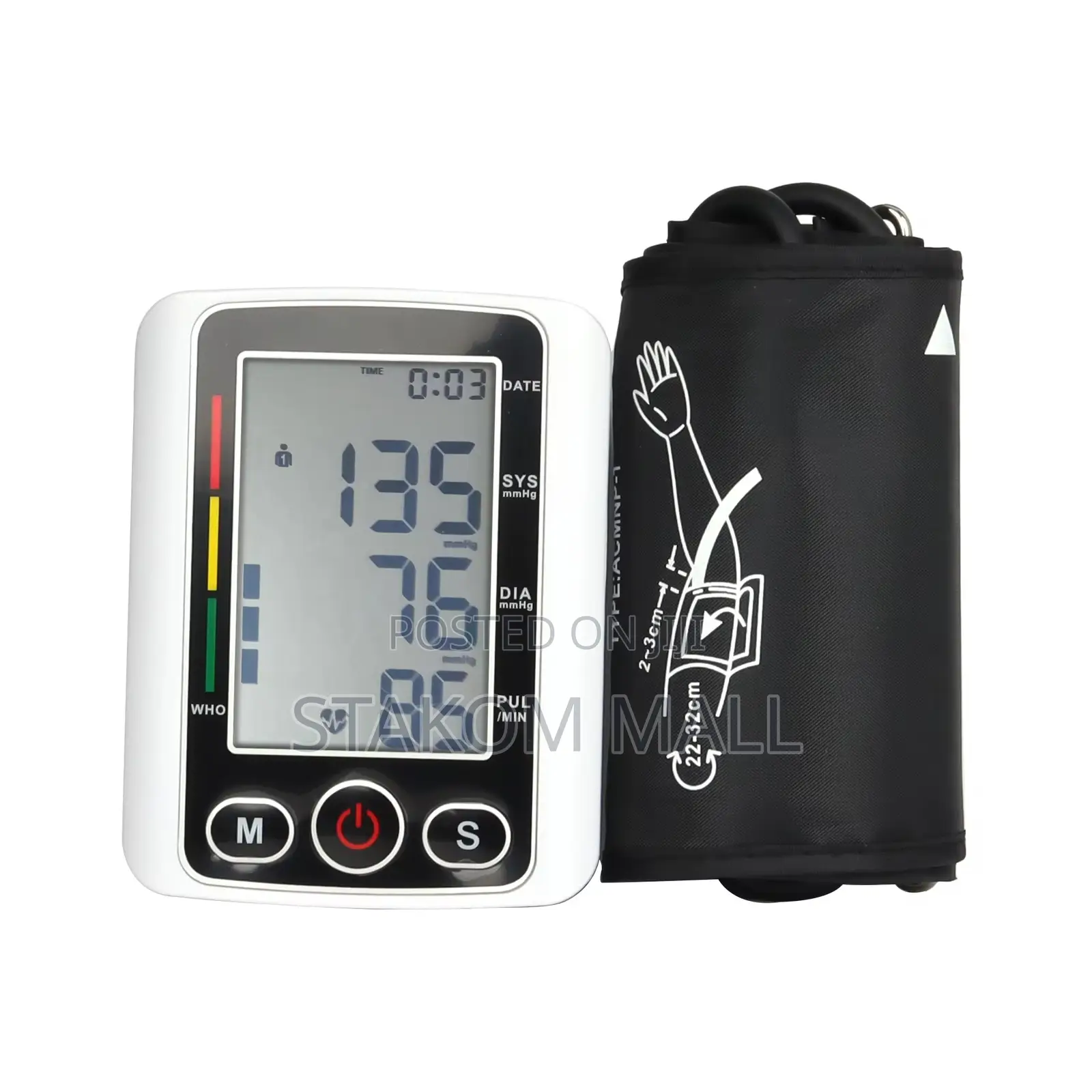 Digital Blood Pressure Heartbeat Monitor