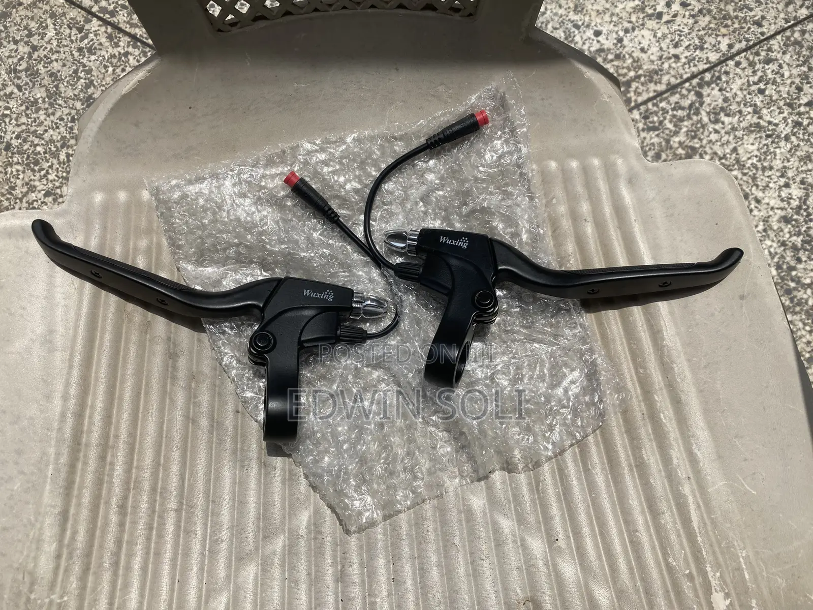 Electric Bike Brake Lever With Power Off 2 Pins