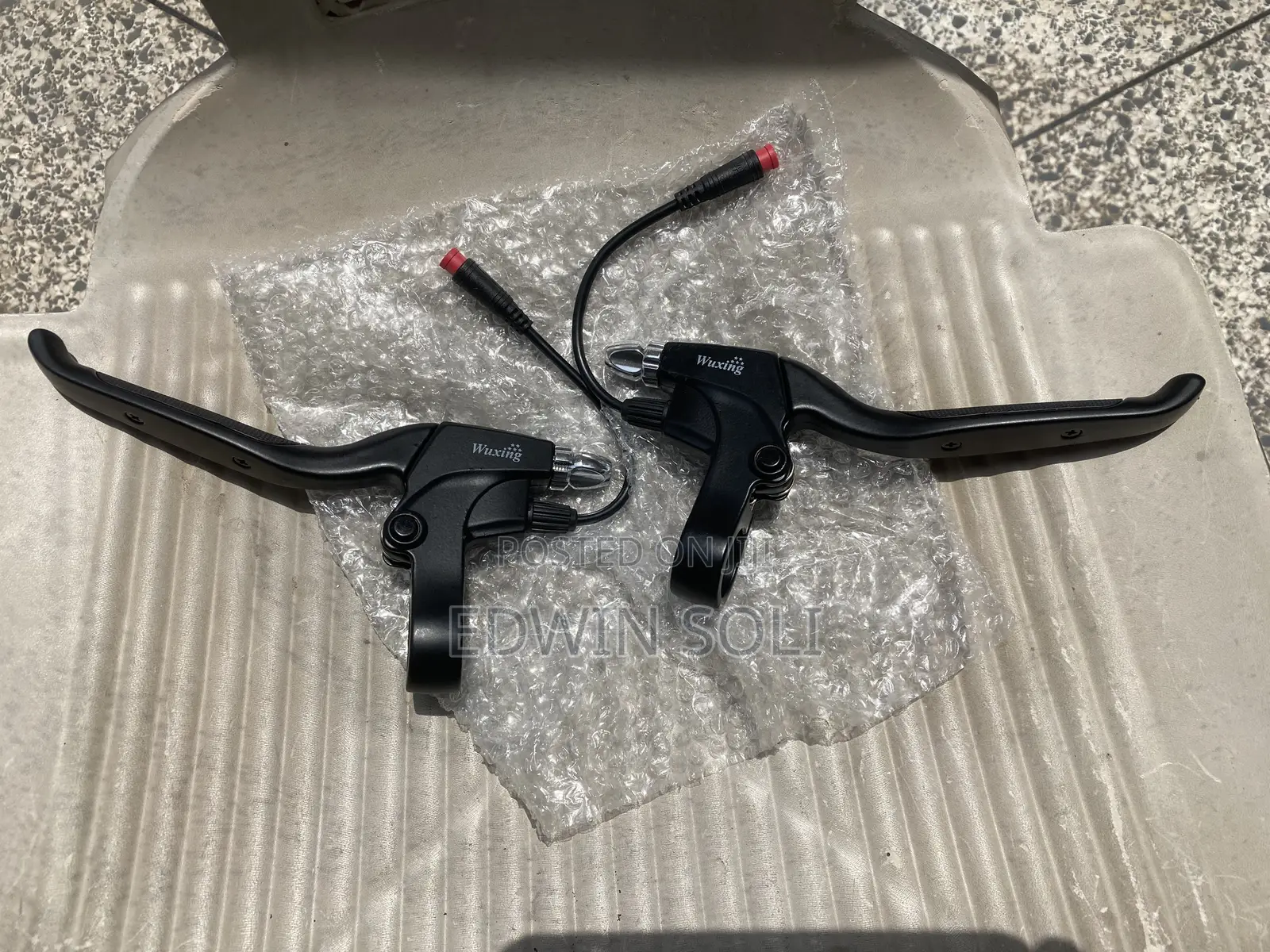 Electric Bike Brake Lever With Power Off 2 Pins