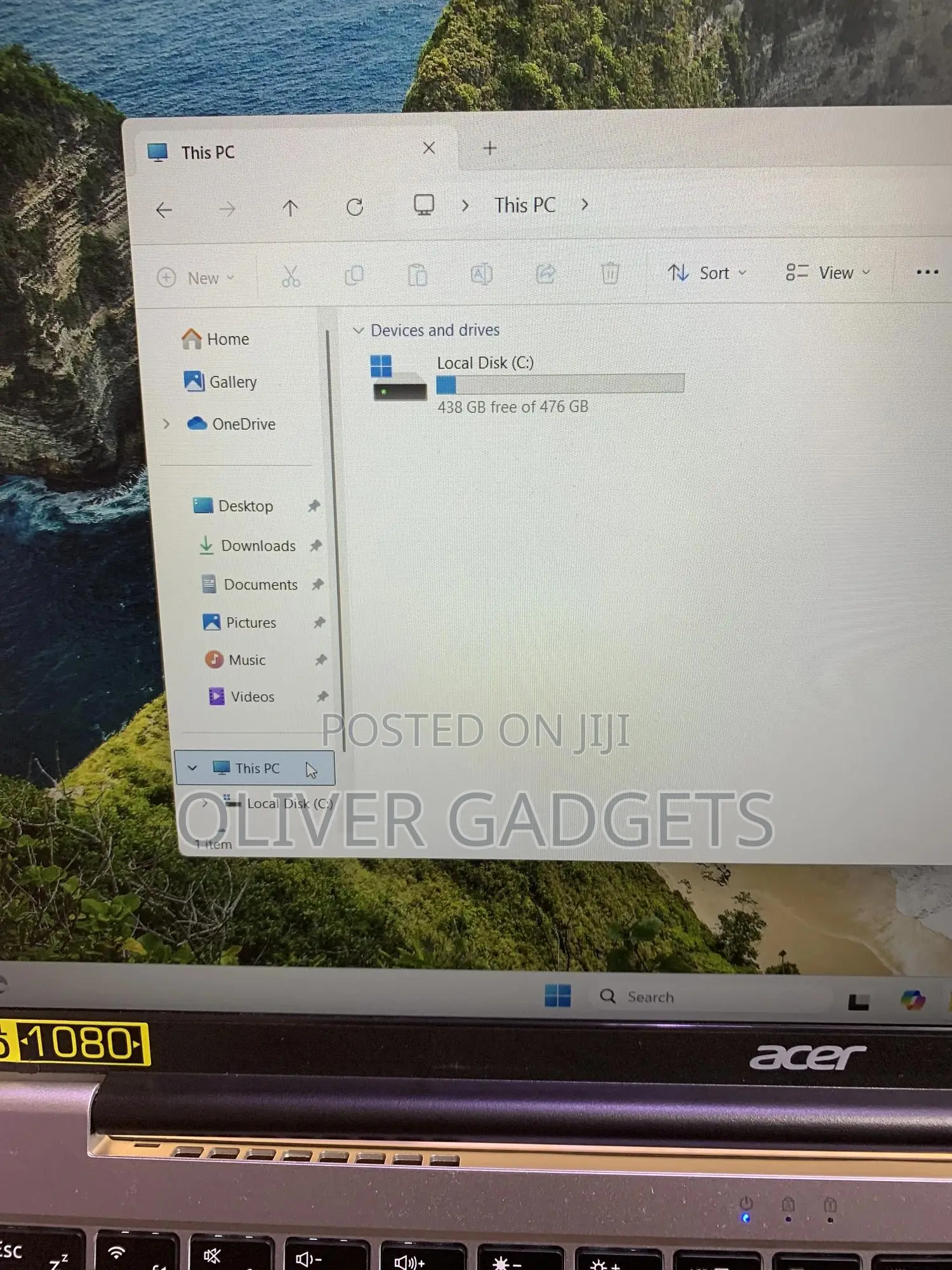 Laptop Acer Aspire 3 8GB Intel Core i3 SSD 256GB
