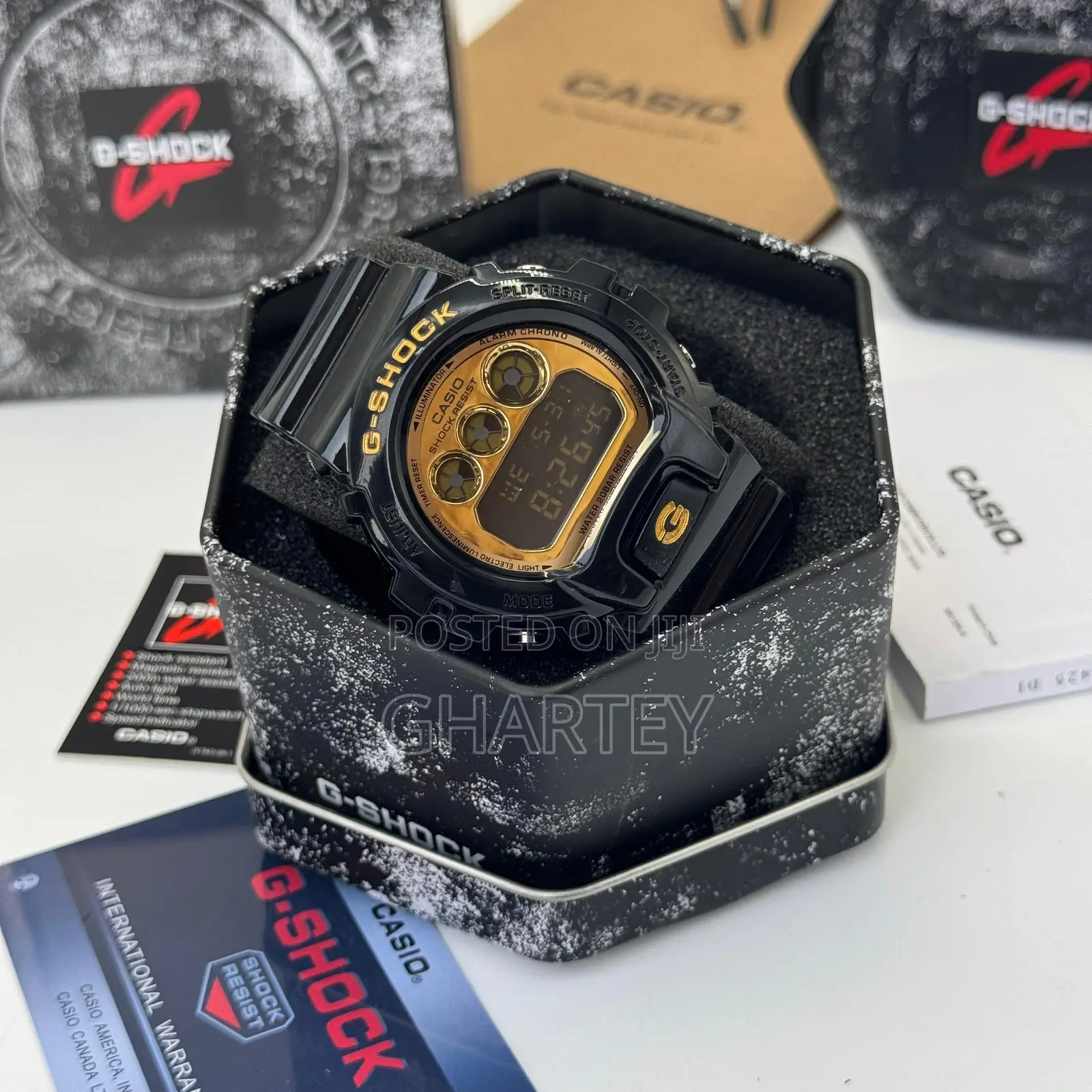 Digital Sports Illuminator Led Display Gshock Watch