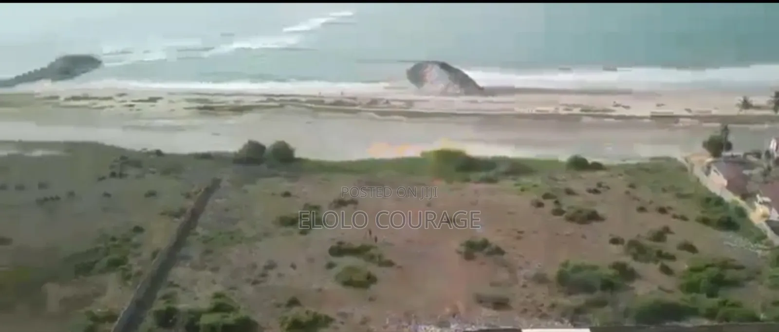 A Registered 2 Acre Beach Land at Pampram for Sale