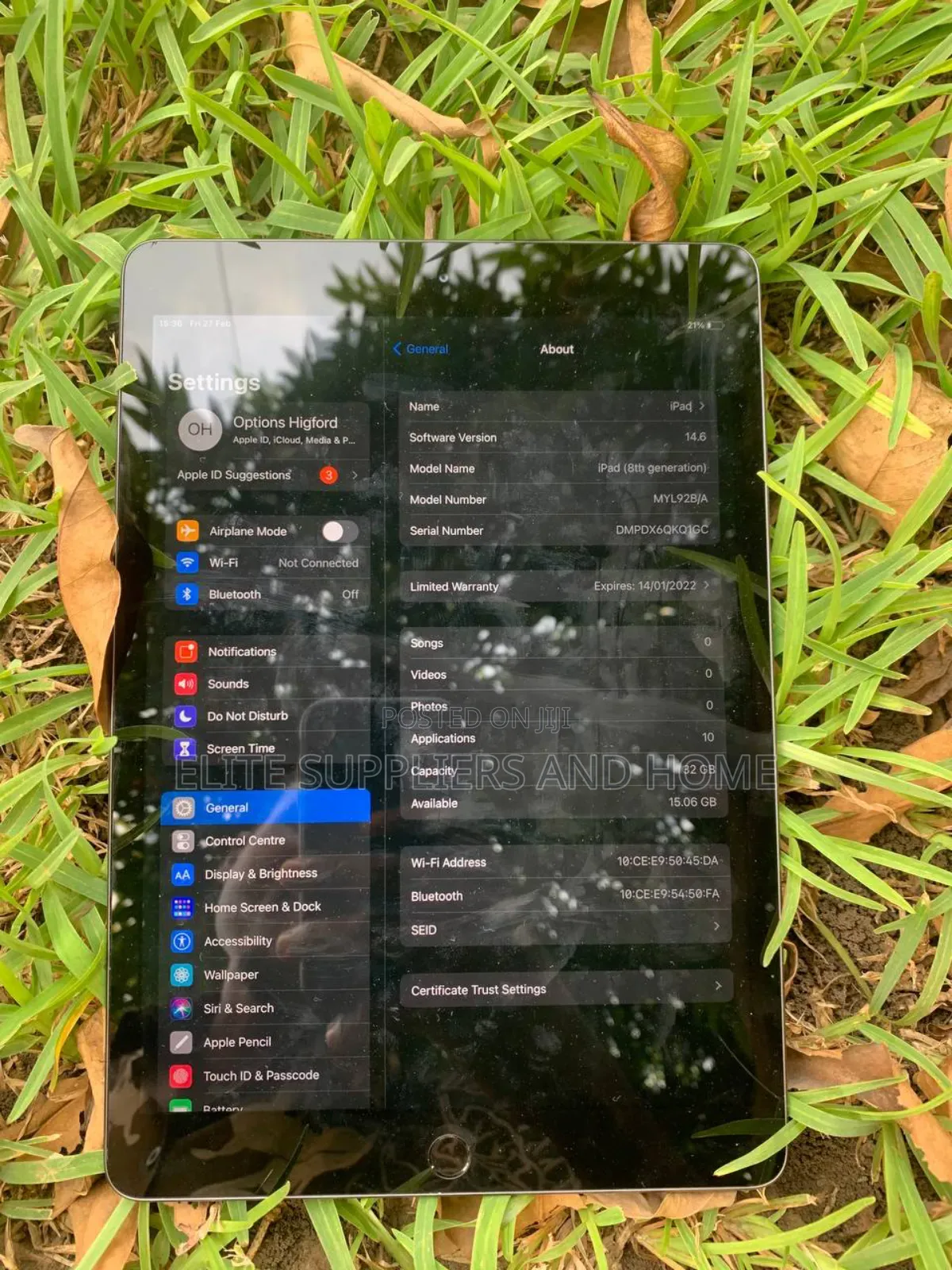 Apple iPad (2022) 32 GB Gray