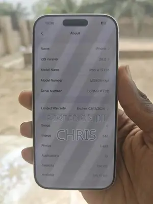 Apple iPhone 17 Pro 256 GB White