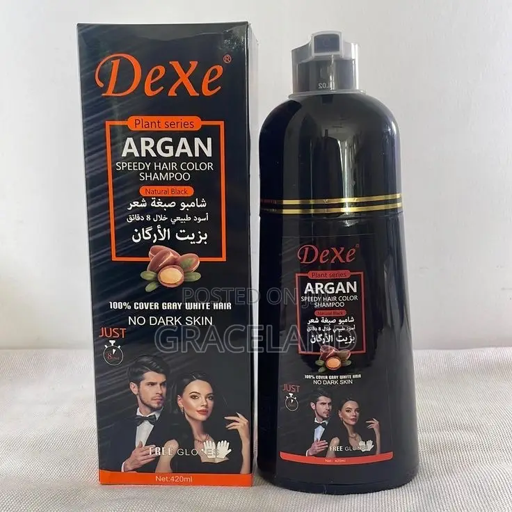 This Is Original Dexe Argan Speedy Hair Care Color Shampoo