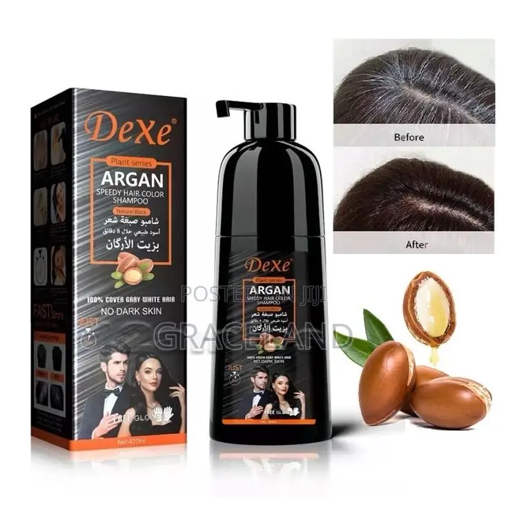 This Is Original Dexe Argan Speedy Hair Care Color Shampoo
