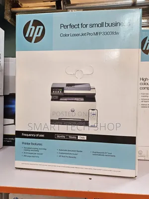 Hp Color Laserjet Pro MFP 3303fdw, All-in-One Color Laser Printer
