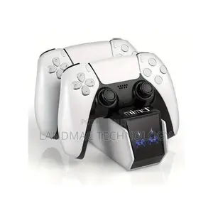 Ps5 Controller Charger, Fast Charging Station for Dual Ps5 Controllers