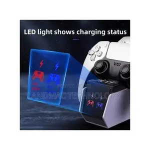 Ps5 Controller Charger, Fast Charging Station for Dual Ps5 Controllers