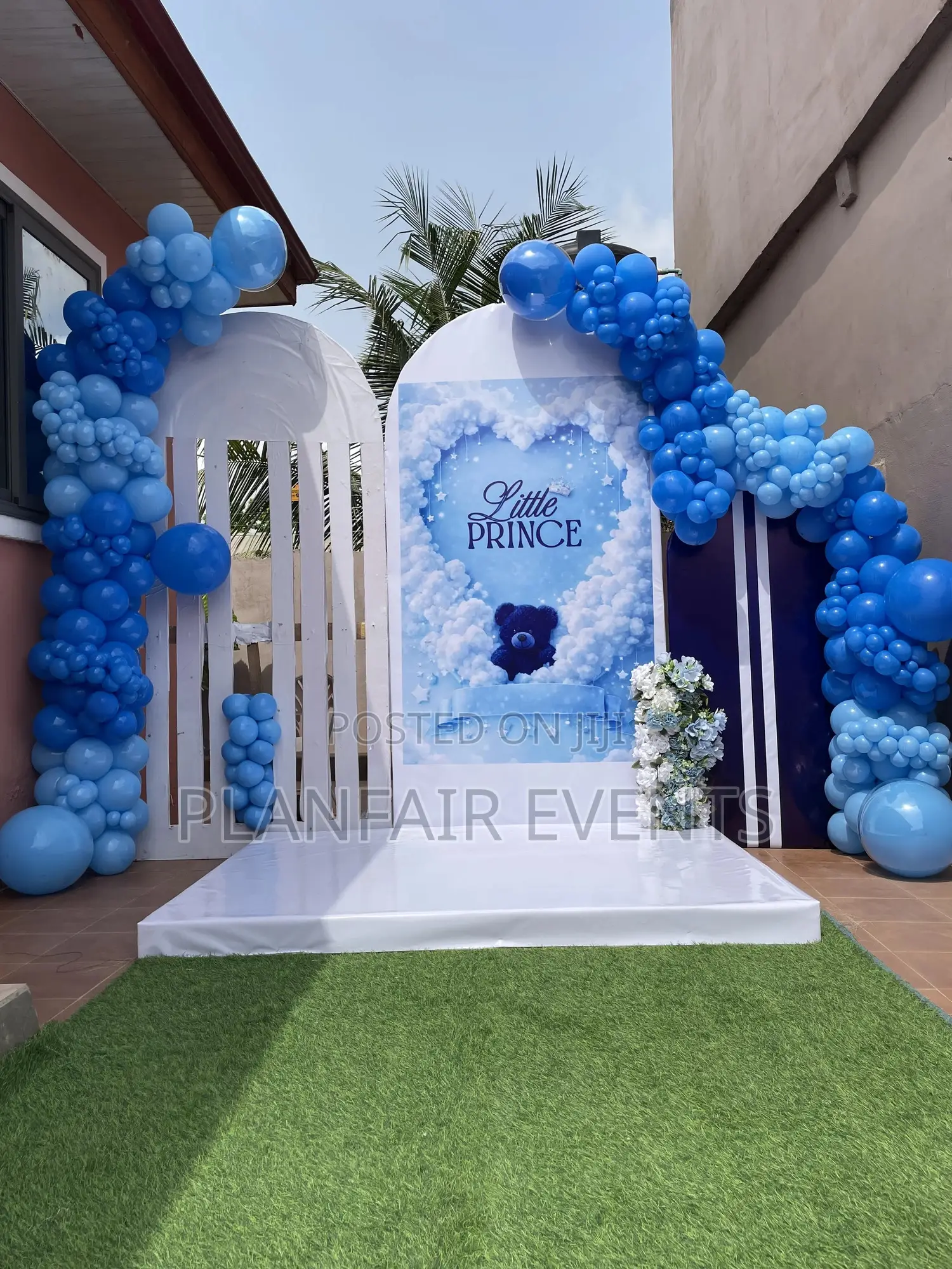 Baby Naming Ceremony Backdrop