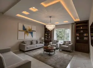 P.O.P and Plaster Board Ceiling