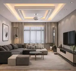 P.O.P and Plaster Board Ceiling