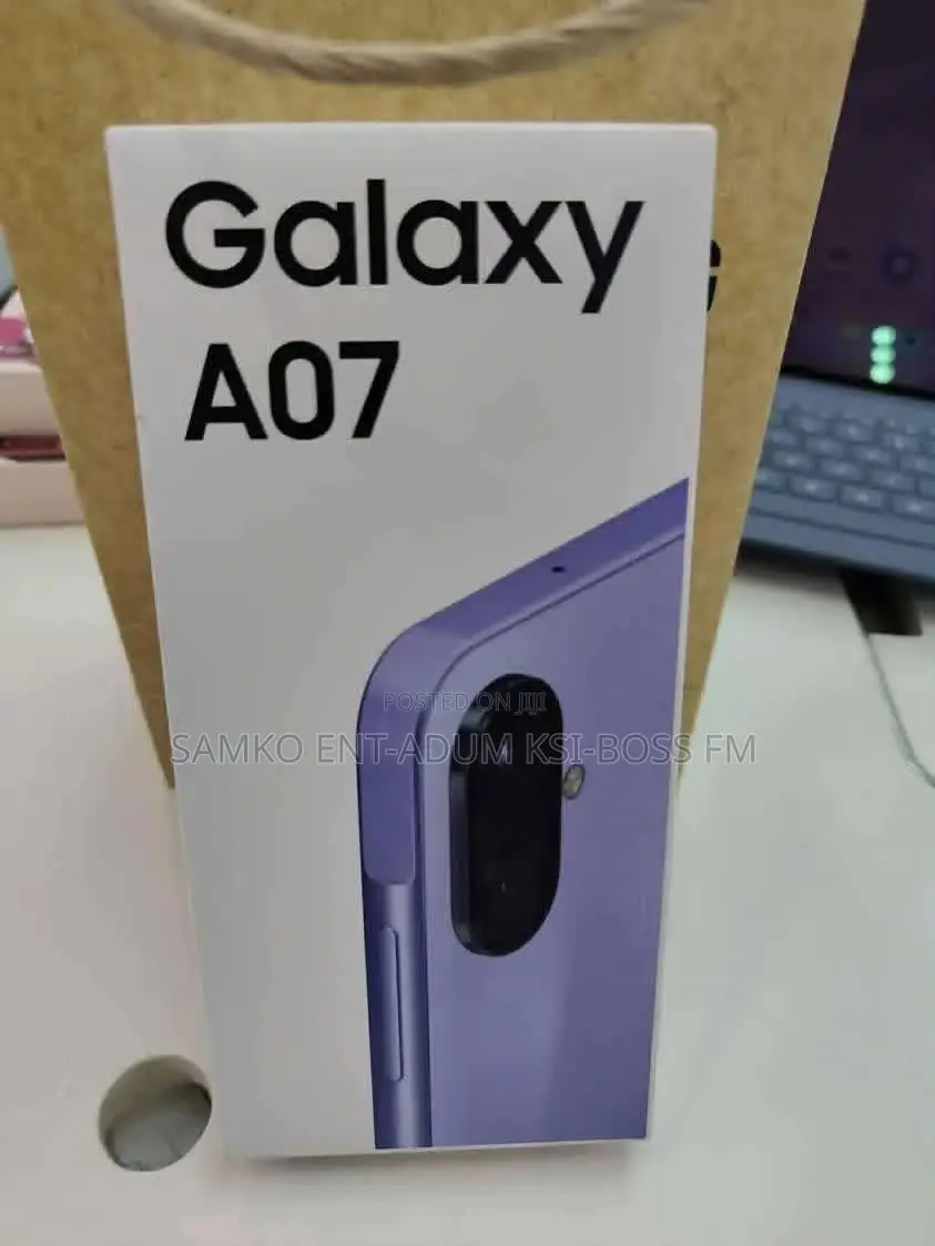 New Samsung Galaxy A07 4G 64 GB Black