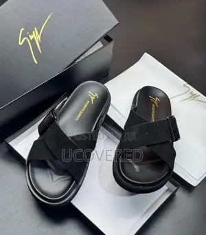 Zanotti Leather Men’S Slippers