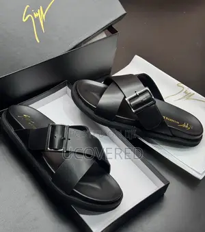 Zanotti Leather Men’S Slippers