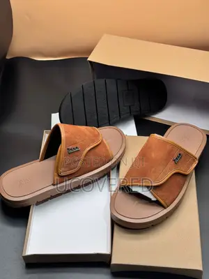 New Zara Suede Men’S Slippers